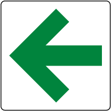 Left / Right Arrow Sign
