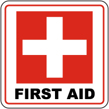 First Aid Sign