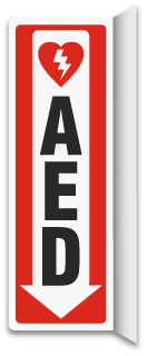 2-Way AED Sign