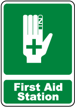 First Aid Station Sign