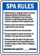 Illinois Spa Rules Sign