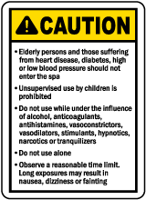 Wichita County Kansas Spa Rules Sign