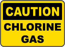 Nevada Chlorine Gas Sign