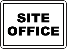 Site Office Sign
