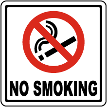 No Smoking Symbol Sign