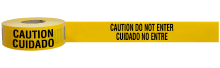 Bilingual Caution Do Not Enter Tape