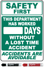 This Department Has Worked Scoreboard