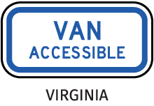 Van Accessible Sign