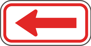 Red Arrow Sign