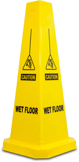 Caution Wet Floor Cone