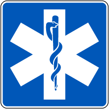 Emergency Medical Services Sign D9-13