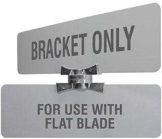 Adjustable Cross Separator Flat Blade Bracket