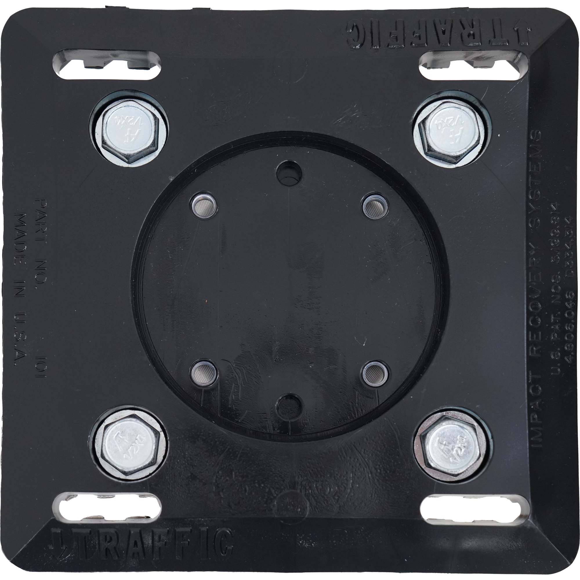 Flexible post assembly graphic depicting the product components and finished product