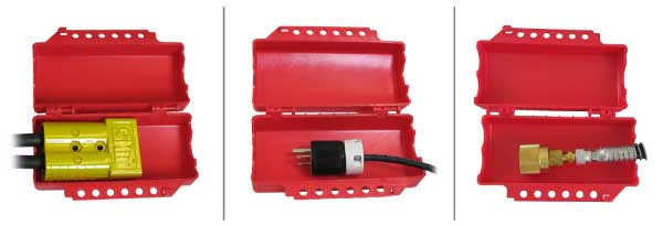 Universal Forklift, Plug, Valve Lockout