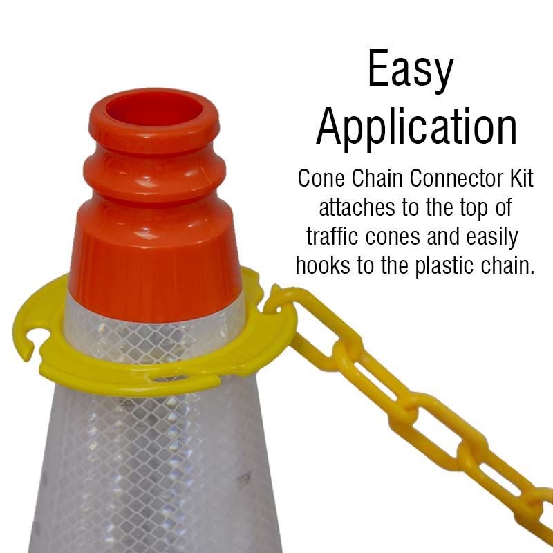 Orange Cone Chain Connector Kit Order Now