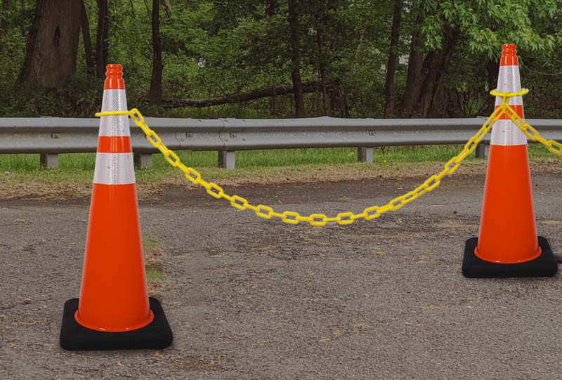 Rectractable Cone Bar