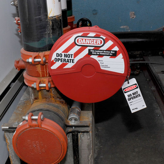 Gate Valve Lockout Application