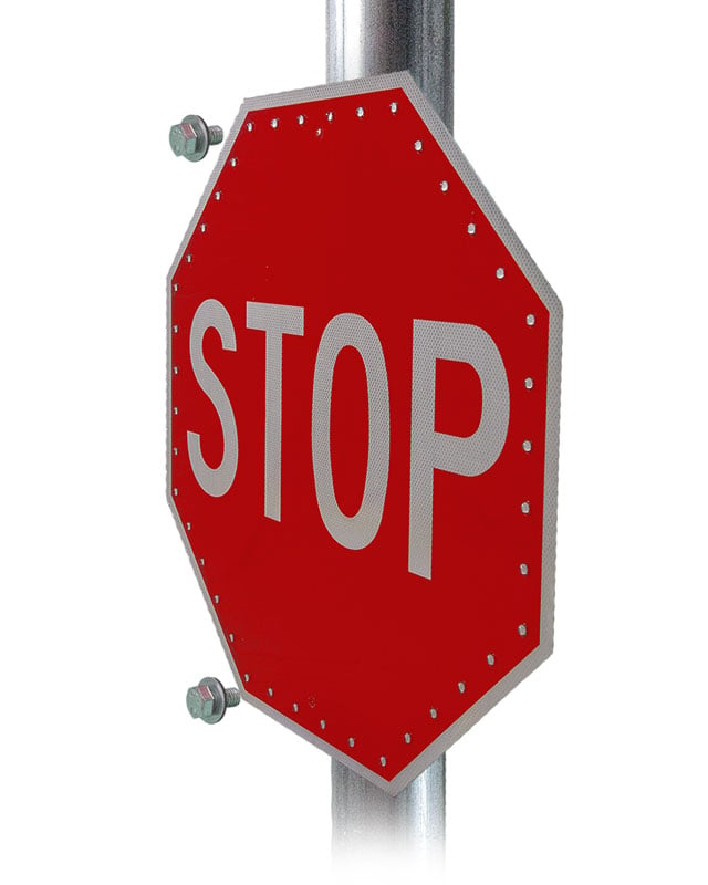 LED Stop Sign Hardware