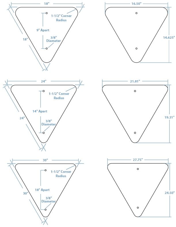 Yield Sign Specs