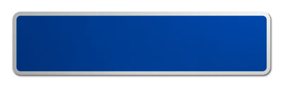 Blank Blue Street Name Sign with Border