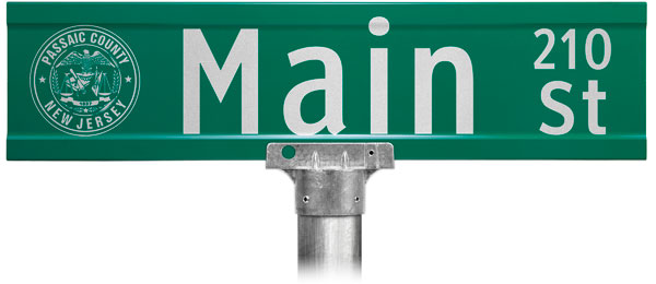 Extruded Blade Street Sign